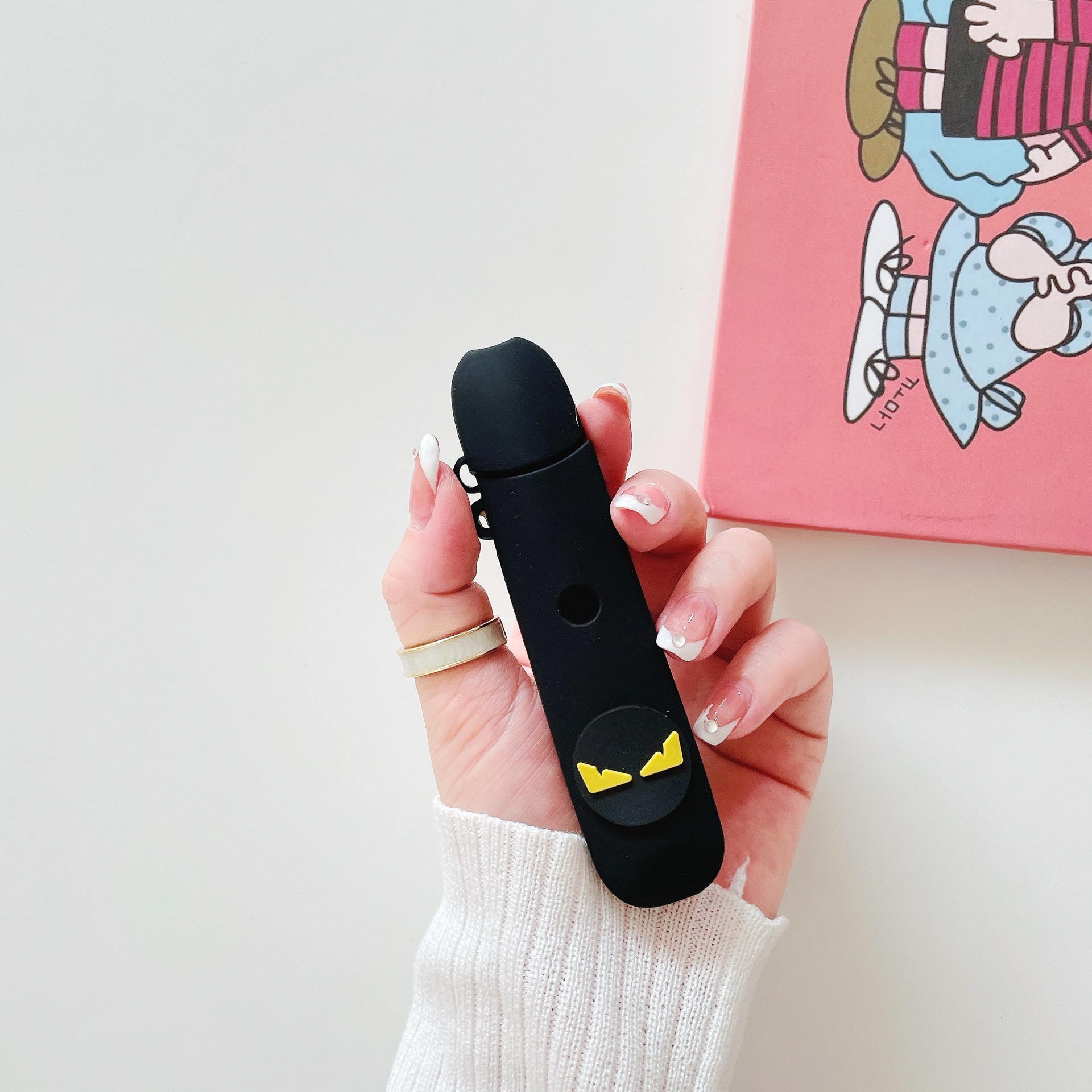 新款魔笛s卡通硅胶套motl slite3代slite魔笛烟杆皮套电子器烟套