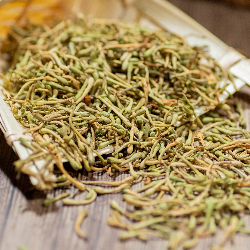 广西野生金银花茶泡茶儿童泡澡散装袋装无硫干金银花250g