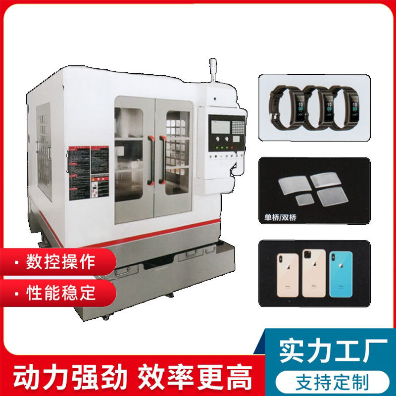 ccd定位亚克力刀库手机精雕机 芯片天花板治具按键精密玻璃雕刻机