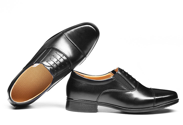 消防员干部皮鞋常服正品男鞋春秋冬季透气三接头男商务正装