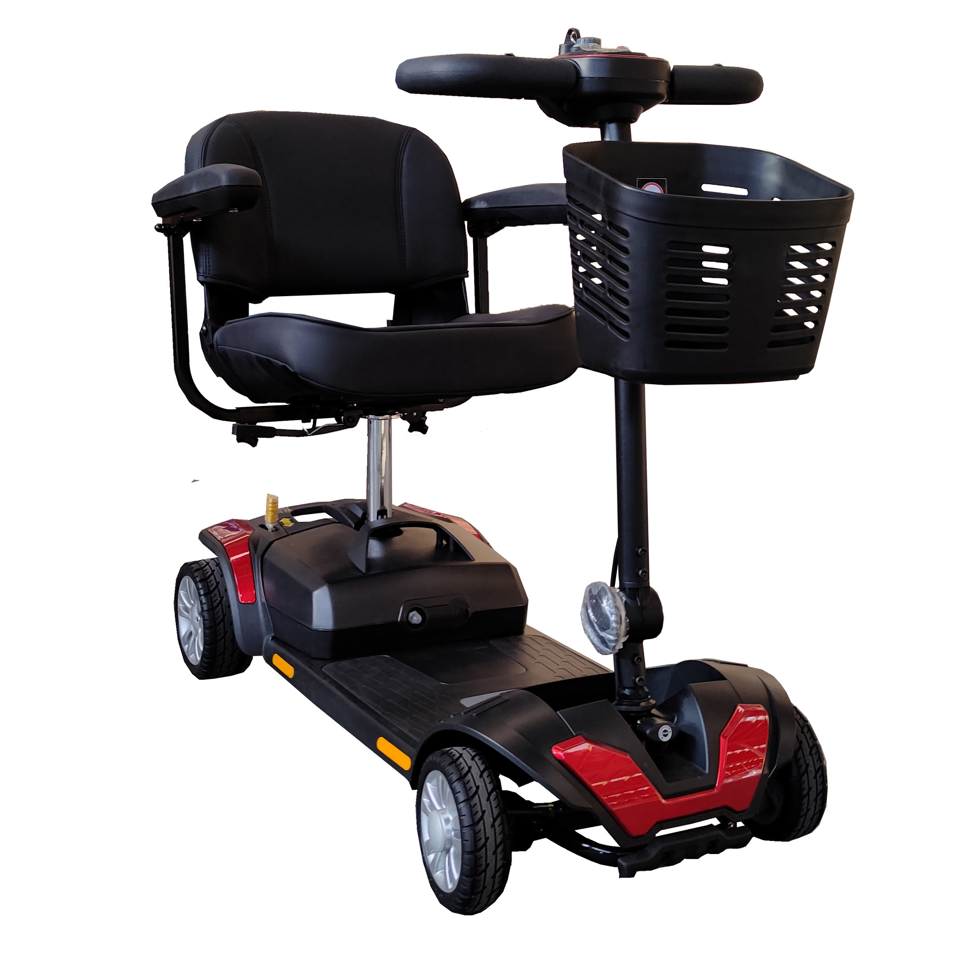 开天乐新款老年人代步车四轮电动残疾人电瓶车可拆卸折叠的轮椅车