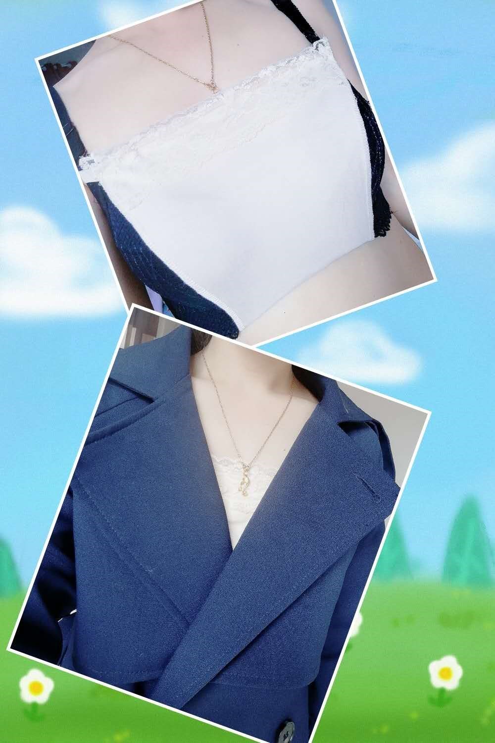 防走光胸布布胸布胸片胸挡文胸挡防走光抹胸v领遮遮胸部