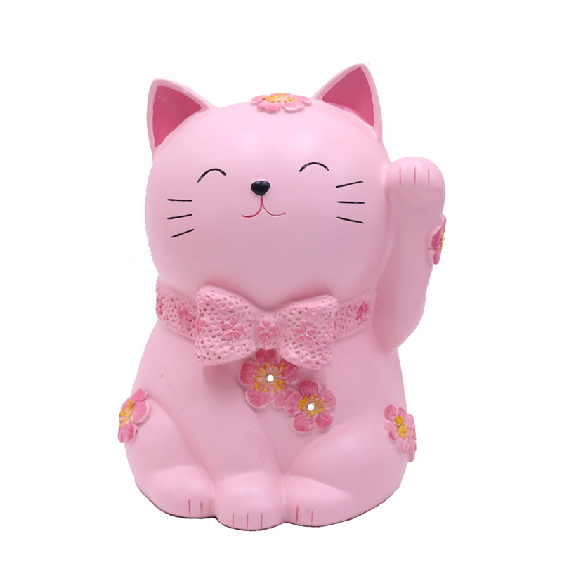 儿童涂色玩具摔不坏石膏娃娃招财猫搪胶存钱罐学生手工涂鸦礼品