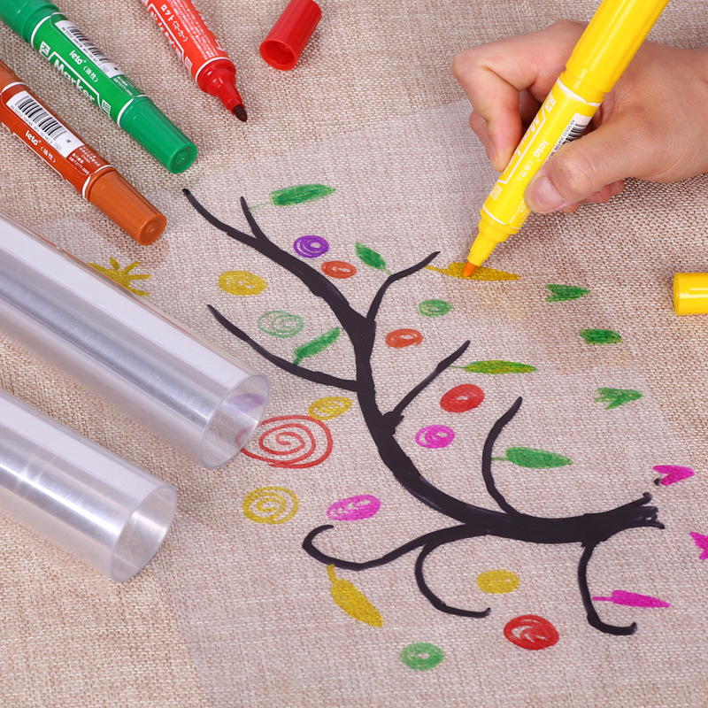 透明塑料胶片儿童绘画手绘涂鸦美工区装饰幼儿园挂饰环境布置材料