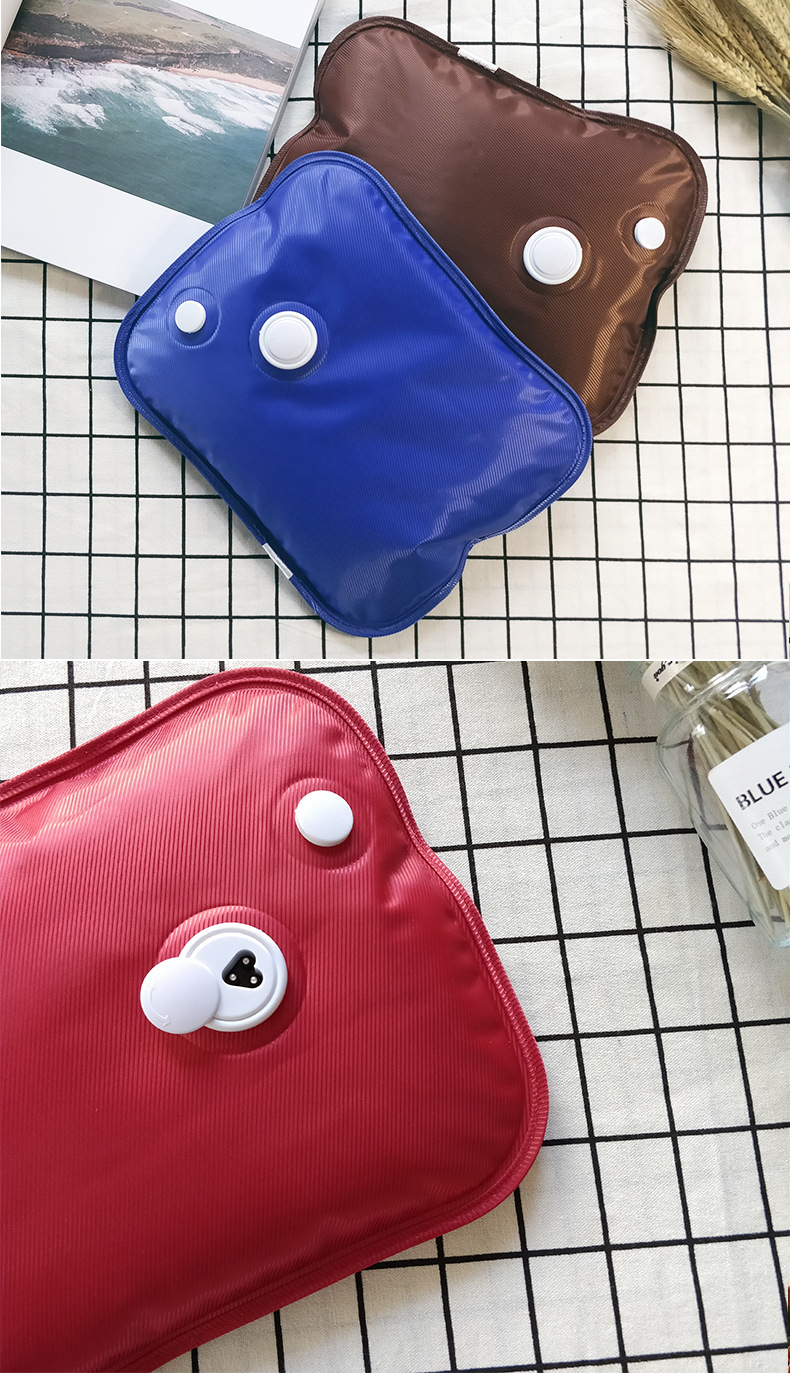 大号热水袋充电暖宝宝暖手宝暖脚暖床暖水袋已注水可拆洗电暖宝宝