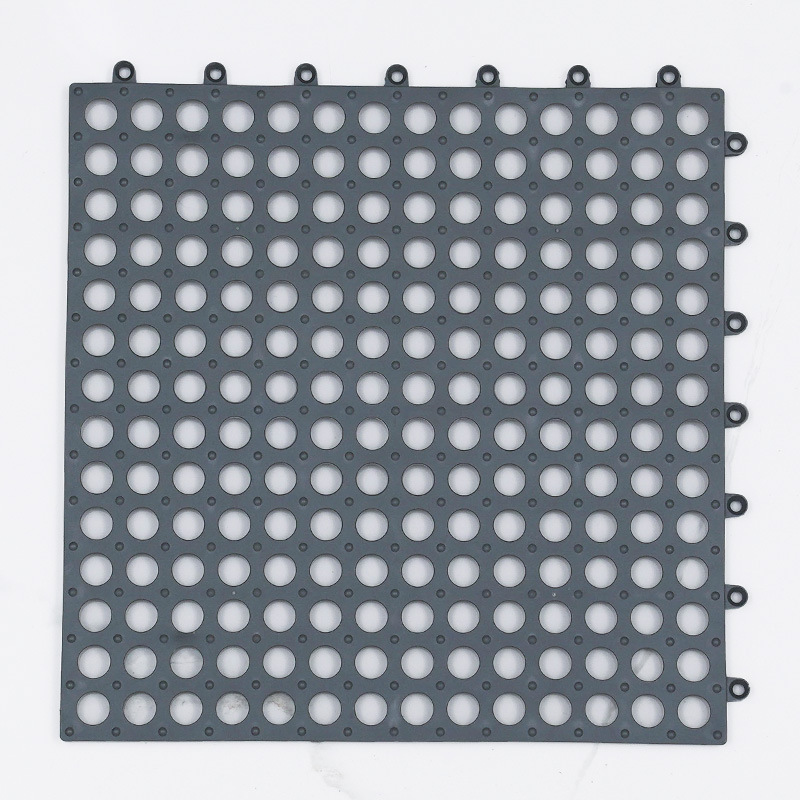 Bathroom Non-Slip Mat Small Hole Bathroom Splicing Mat Shower Room Bath Anti-Fall Mat Bathroom Full Mat