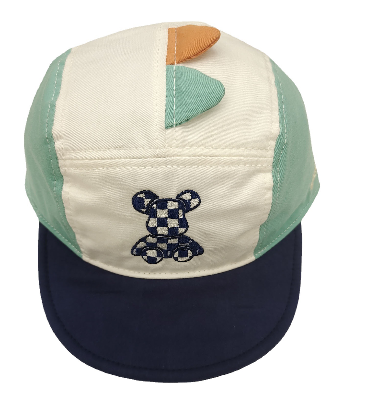 Children's Hat with Tongue Cap Peaked Cap Dudula Spring Block Bear with Tongue Cap