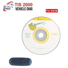 TIS2000 CD and USB KEY for G M TECH2 for SAAB G M Car跨境专