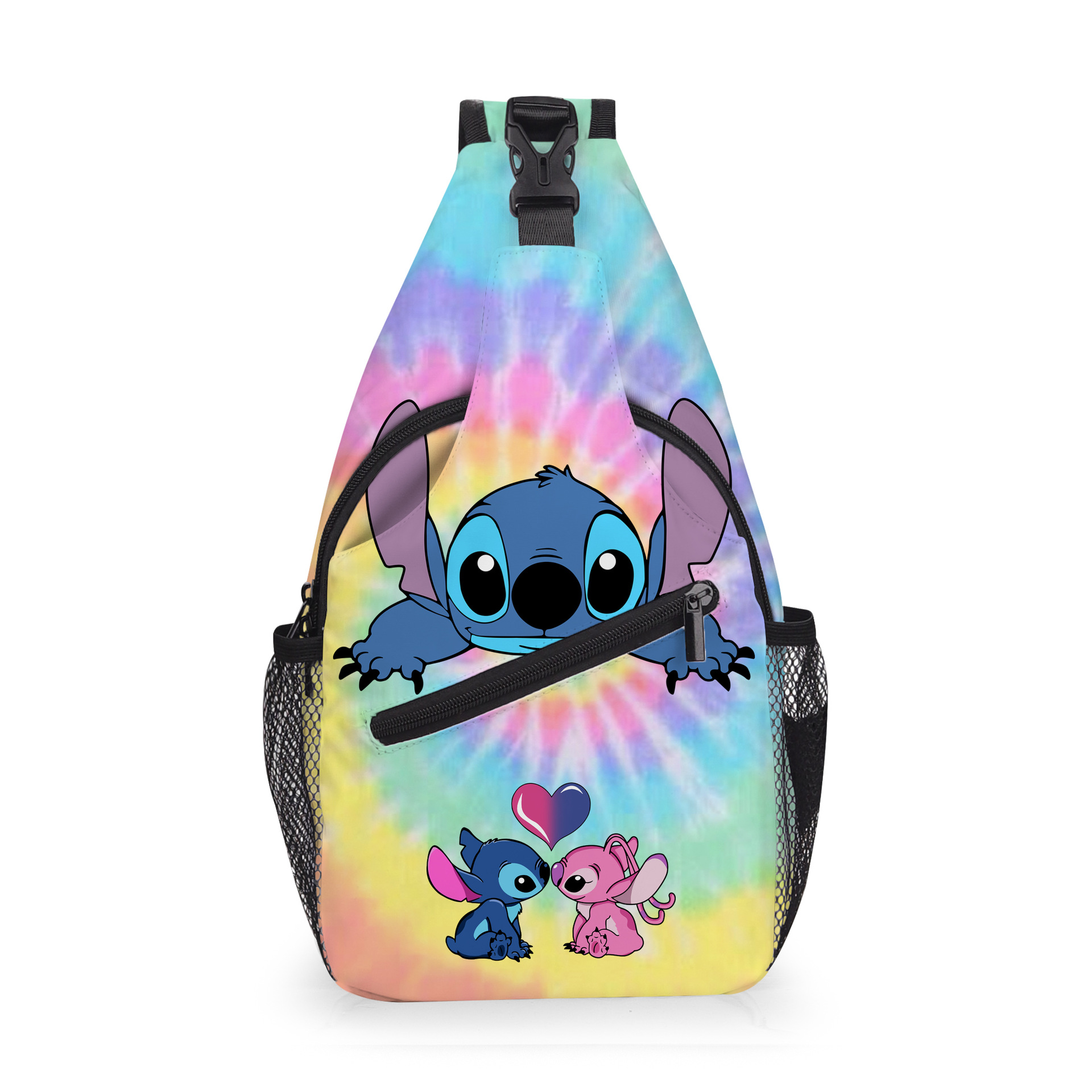 In Stock Stitch Stitch Primary and Secondary School Students Crossbody Waist Bag Small Shoulder Bag Outdoor Travel Chest Bag