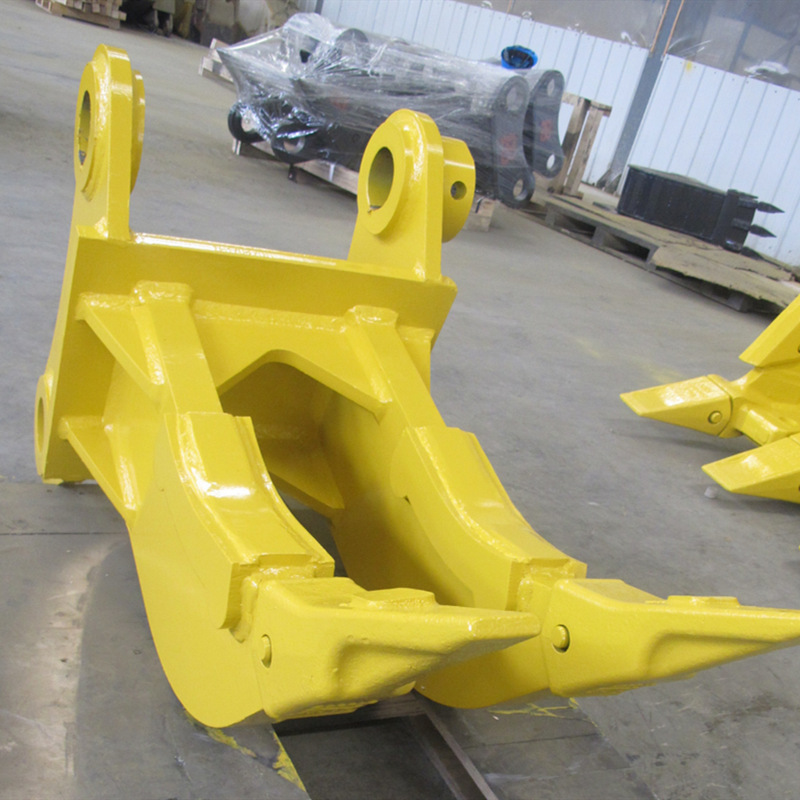 挖掘机双齿松土器 矿山岩石破碎裂土器 挖掘机单钩松土器