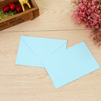 厂家定制开窗贴膜信封 口水胶封口信封 自产自销订做印刷可印logo