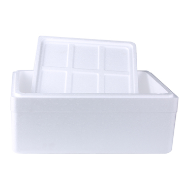 1号加大高密度泡沫箱50斤生鲜水果防震密封保鲜箱冷链运输保温箱