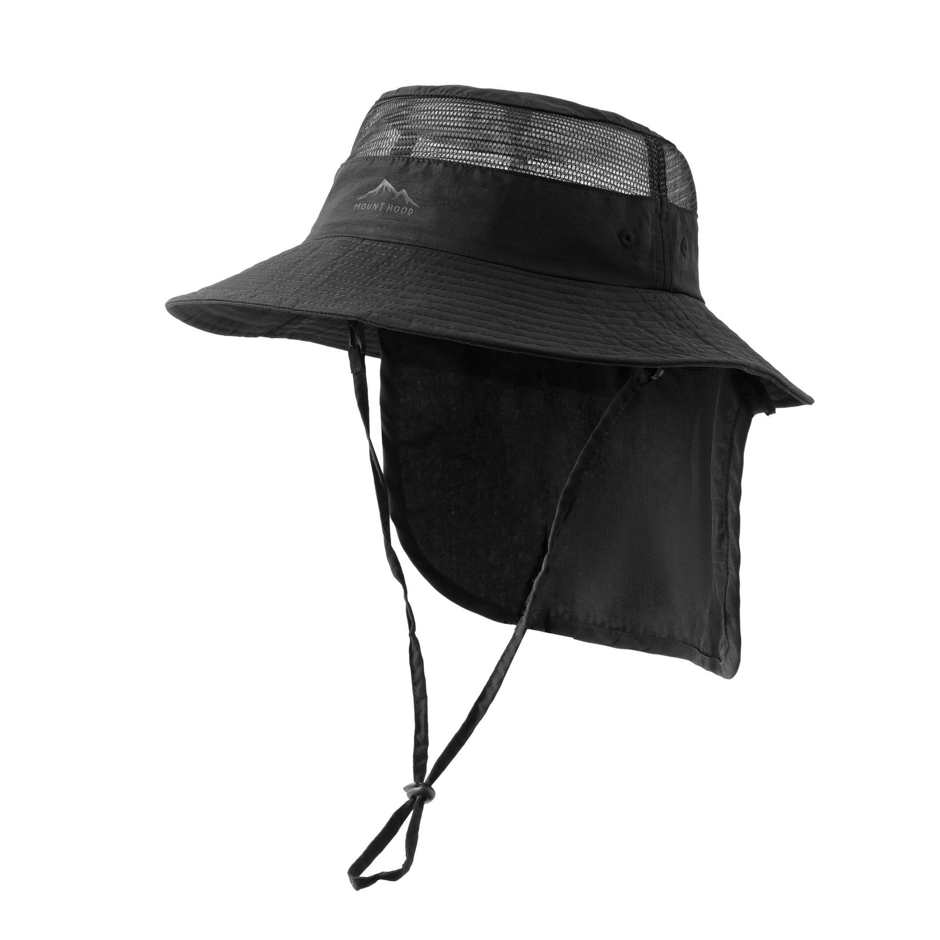 Bucket Hat Sun Hat Men's Breathable Thin Fishing Hat Sun Hat Men Sun-Proof Summer Neck Protection Outdoor Alpine Cap