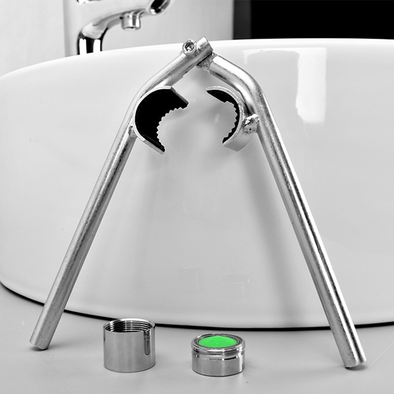 批发厨房面盆洗菜盆水龙头起泡器扳手防滑拆卸工具出水嘴过滤网拧