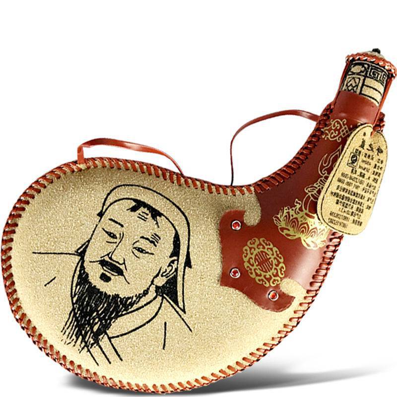 马奶酒 白酒酒水内蒙古特产38度450ml皮囊蒙古酒礼佳品非闷倒驴