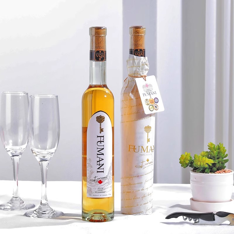 工厂酒水批发代发加拿大富曼尼冰白葡萄酒酒吧ktv甜酒贵腐酒包邮