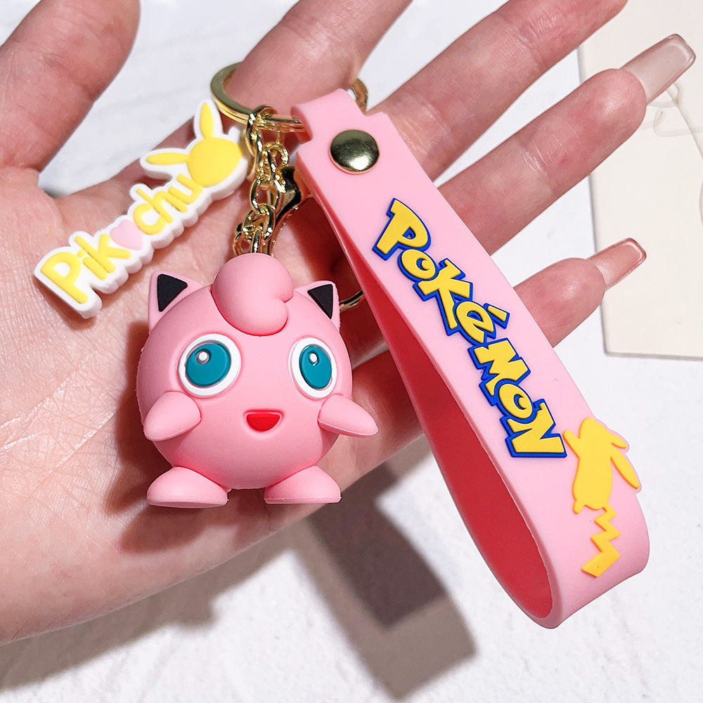 Pokémon Pokemon Pikachu Psyduck Keychain Pendants Decoration Figurine Doll Cartoon