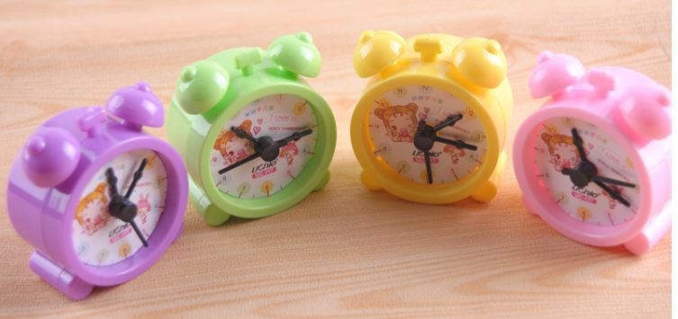 Youchi Cartoon Popular Fashion Creative Easy-to-Use Portable Alarm Clock Large Hole Double Hole Pencil Sharpener Pencil Shapper Pen Planer