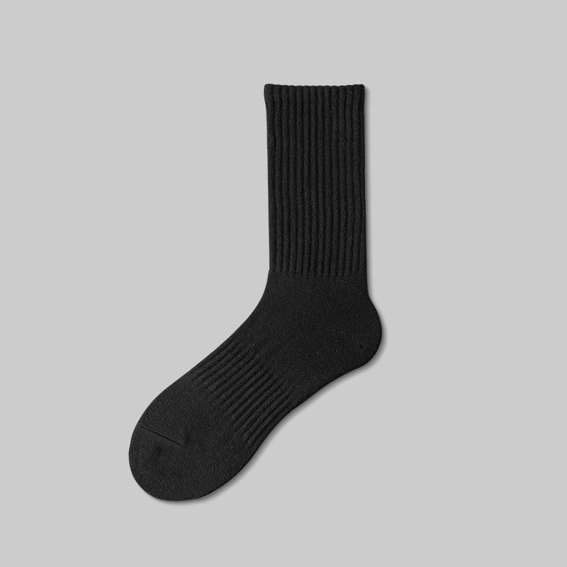 Customized Socks Summer Male Socks Men's and Women's Sport Mid-Calf Length Sock Cotton Calf Socks Custom Boat Socks Men's Cross-Border Socks