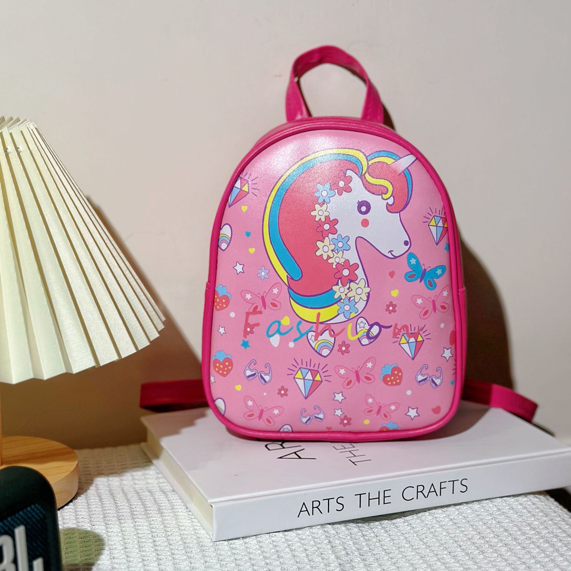 2023 New Fashion Unicorn Backpack Kindergarten Cute Girl Princess Backpack Cartoon Fashion Schoolbag