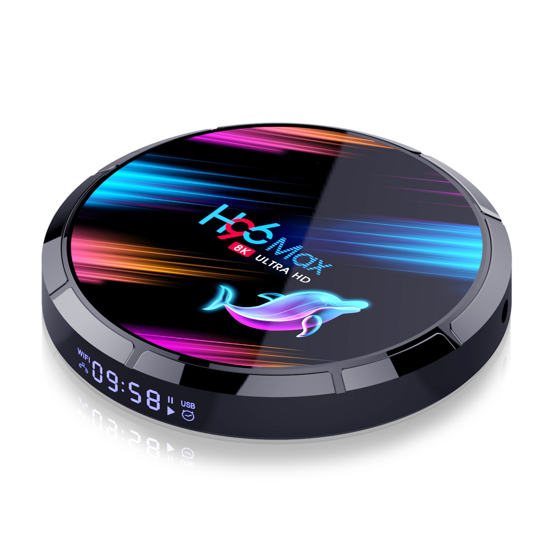 h96max x3 s905x3芯片 安卓9.0系统 双wifi5g 蓝牙高清安卓播放器