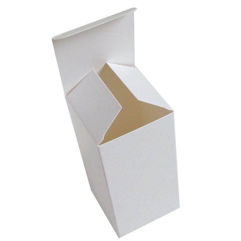 纸盒包装盒白卡纸盒现货小白盒印刷白色空白彩盒批发loo跨境代发