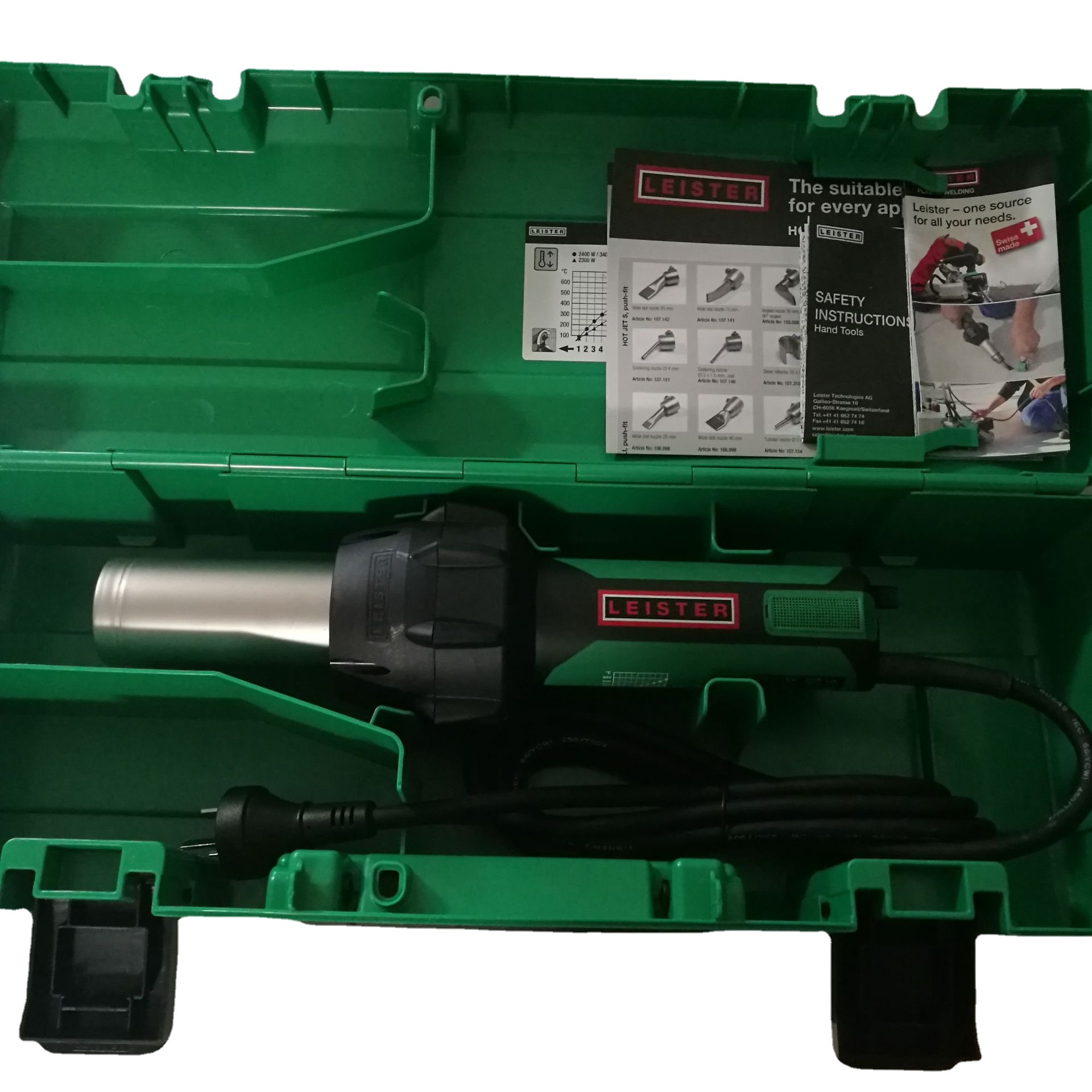 瑞士 leister莱丹收缩用热风枪electron st 230v/3400w 145.566