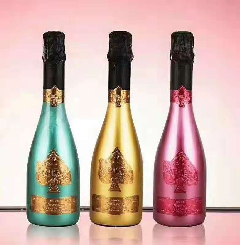 小香槟375ml酒吧夜店圣卡罗小支香槟起泡酒 量大价优工厂直发