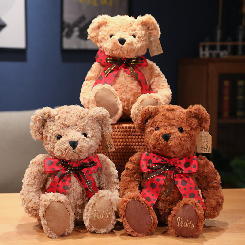 泰迪熊毛绒玩具跨境小熊公仔儿童玩偶抱抱熊女生布娃娃抓机礼品