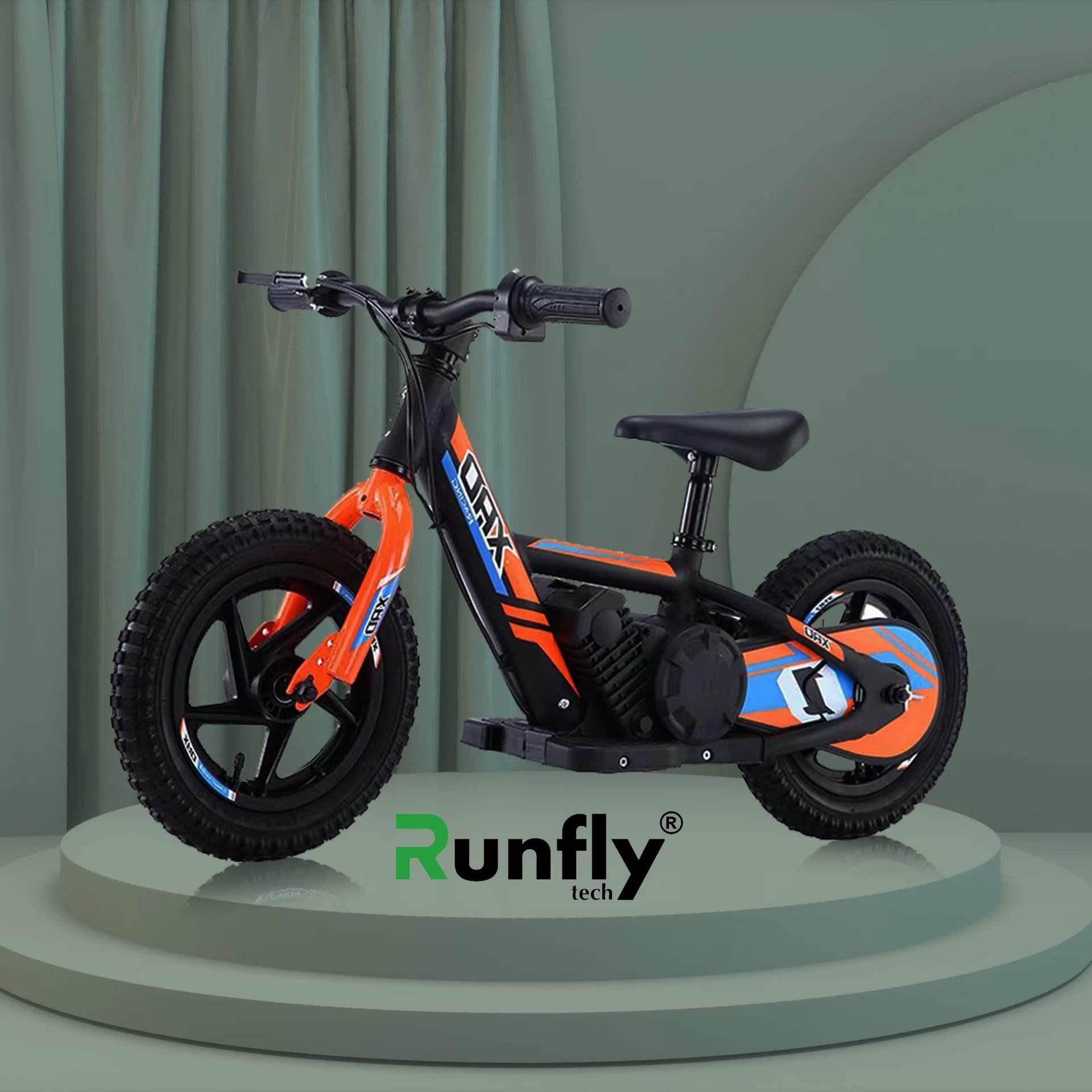 kids electric balance bike 80w 24vbalance bicycle for child