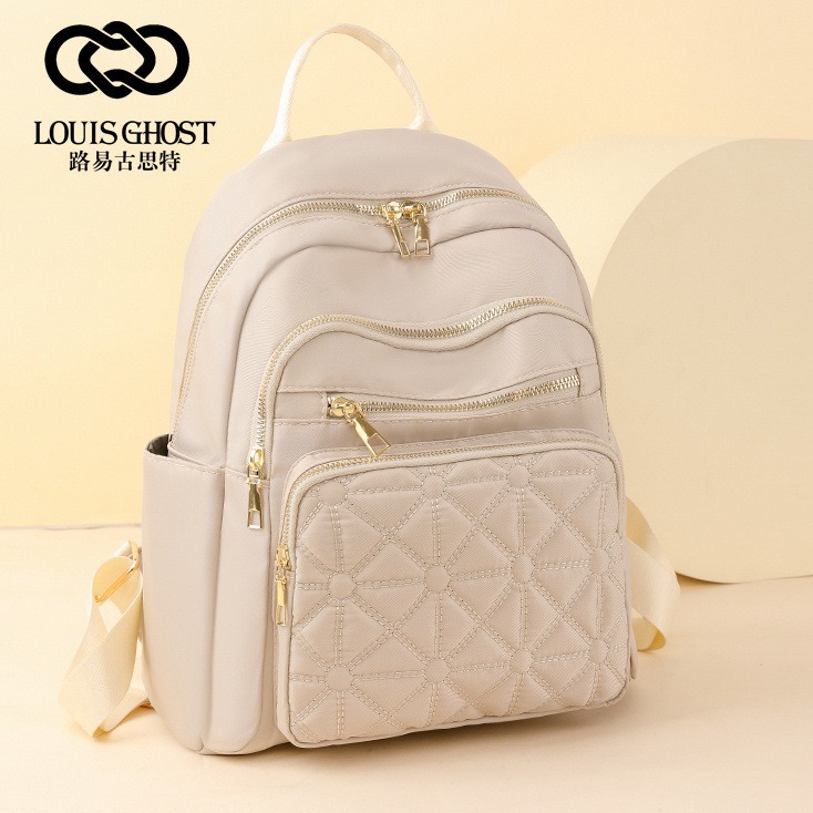 New 2024 Casual Women's Oxford Backpack Fashion Simple Urban Commuter Travel Backpack