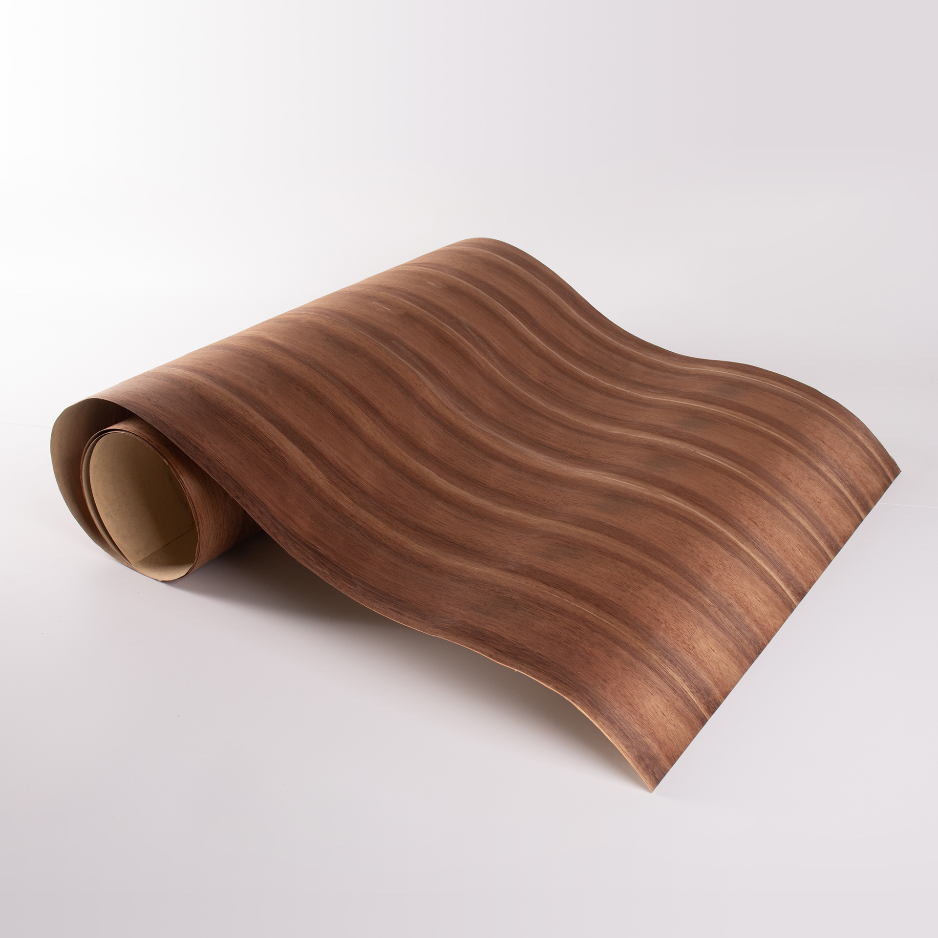 天然黑胡桃白橡水曲柳木皮宽幅免拼接装修翻新家具衣柜桌板贴皮