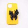 Pure handwork diy butterfly Mobile phone shell Wrist strap parts Accessories diy Pendant Key buckle Bag Pendant Pendants