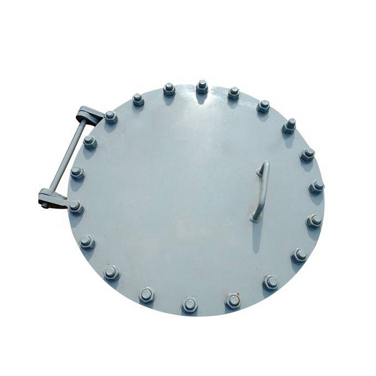 人孔 不锈钢常压圆形人孔盖304不锈钢碳钢垂直吊盖碳钢常压人孔