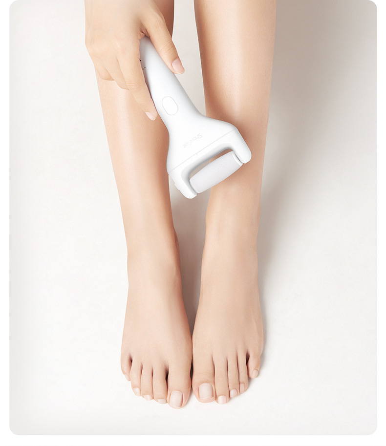 小米生态链小适电动修足器磨脚器修脚去死皮刮脚后跟老茧搓脚工具