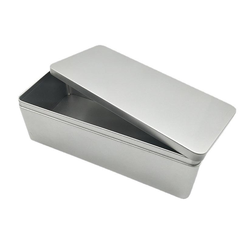 卡牌收纳盒金属盒 卡牌黑色马口铁盒 卡片铁盒长方形定制印刷-报价