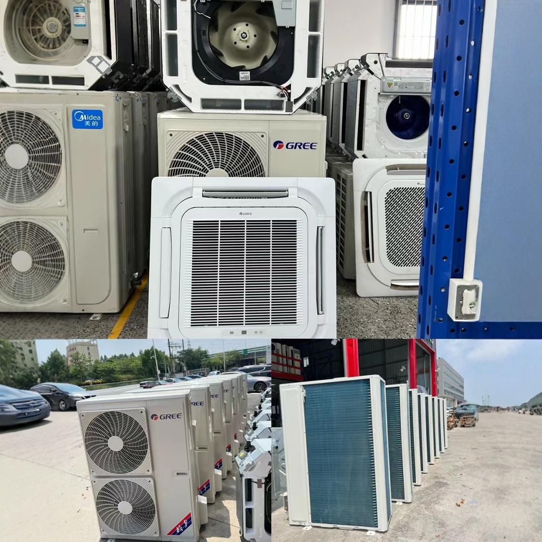 出售低价二手格力空调高价回收废旧空调9成新冷暖空调天花机 送货