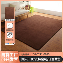 厂家批发地毯美式简约时尚卧室床边家用满铺沙发茶几垫\地垫