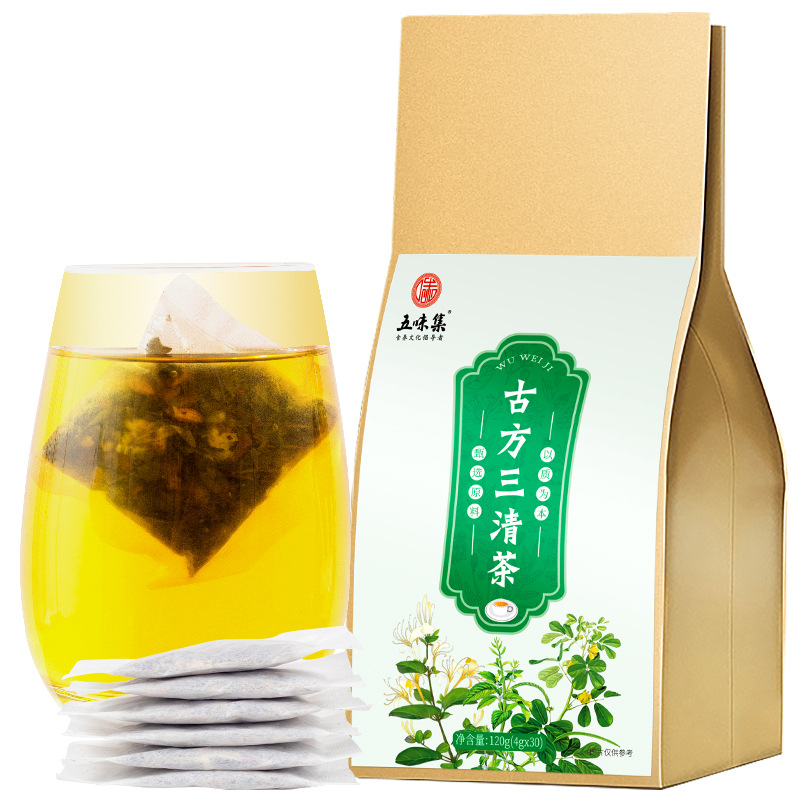 三清茶 草本清口茶薄荷金银花菊花决明子茶养生茶袋泡茶oem代加工