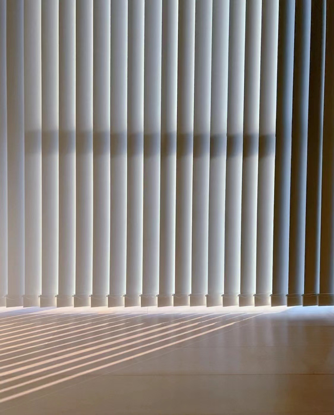 垂直帘竖百叶遮光窗帘防火防晒垂直帘成品 定制适用于客厅办公室