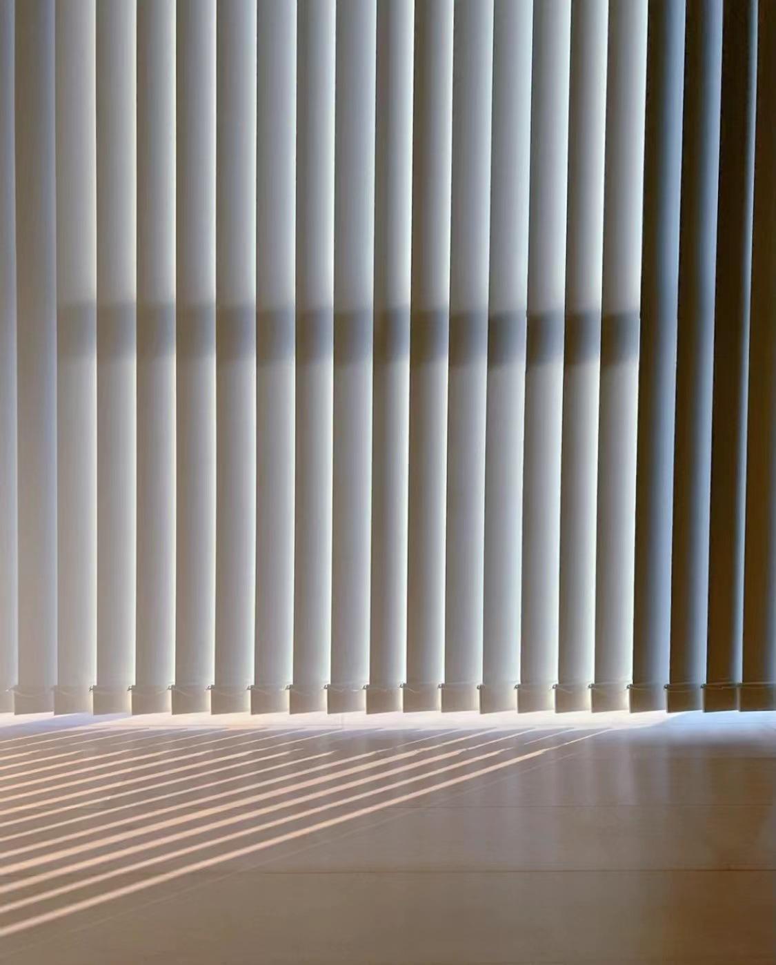 垂直帘竖百叶遮光窗帘防火防晒垂直帘成品 定制适用于客厅办公室