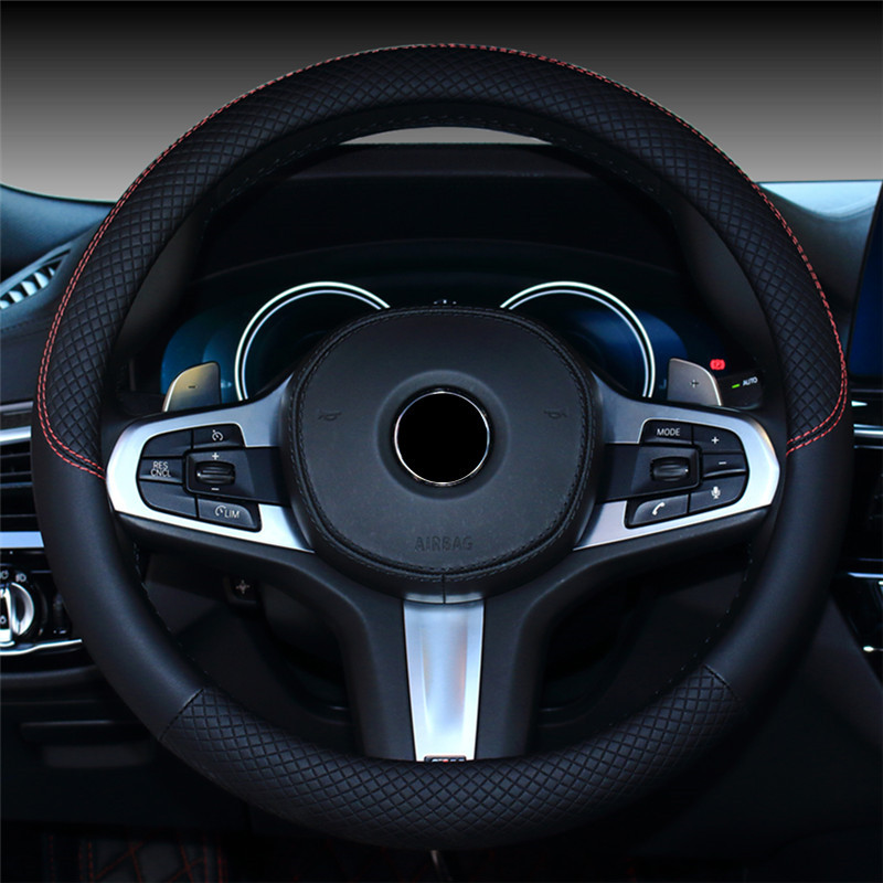 Four Seasons Universal Car Steering Wheel Cover Car Handle Cover Car Steering Wheel Cover Steering Wheel Cover Car Interior Decoration