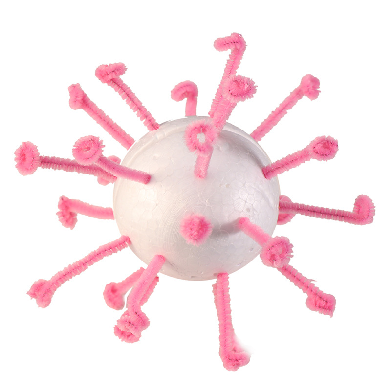 新 冠状病毒模型diy手工小制作小发明材料玩教具中小生物科学实验