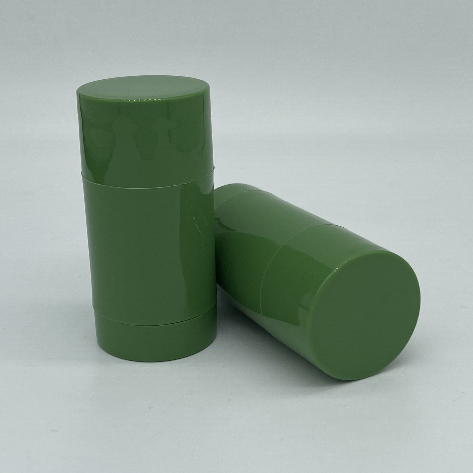 现货固体面膜棒泥膜棒包材旋转固体止汗香膏瓶清洁棒绿膜棒包材