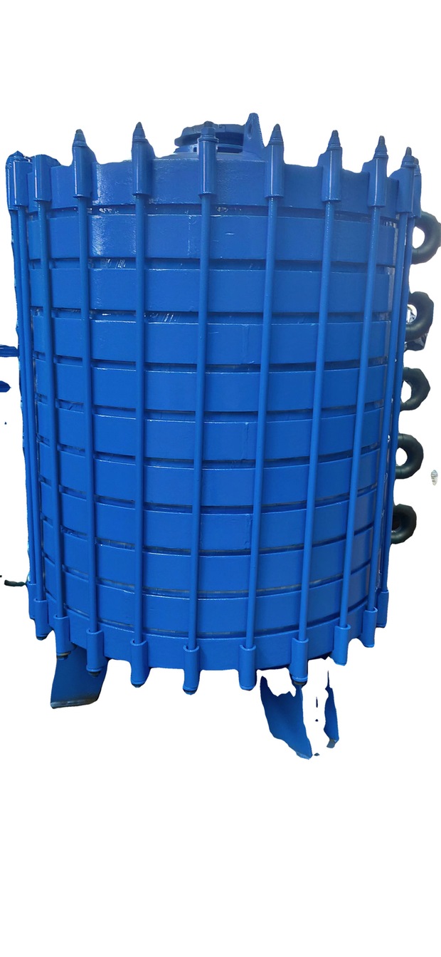 定制 搪瓷片式冷凝器 搪瓷碟片式冷凝器 软连接多孔冷凝器换热器