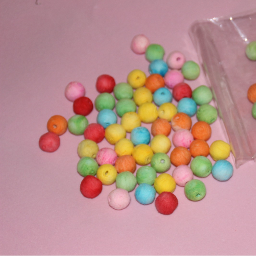 吸水棉纸球 派对用工艺纸球玩具纸球香球香纸球香薰球 纸球彩色球