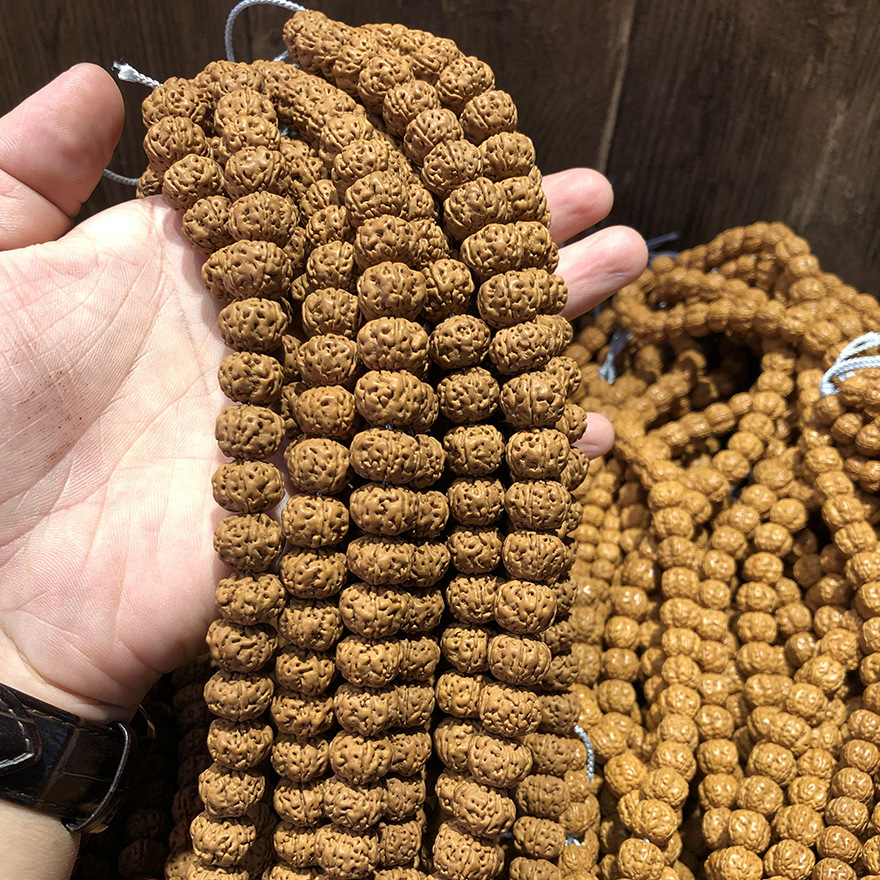Original Pile Small Jingang Bodhi 108 Bracelets Deep Cleaning Full of Meat King Kong Cultural Artifact Prayer Beads Bracelet Low Price Wholesale