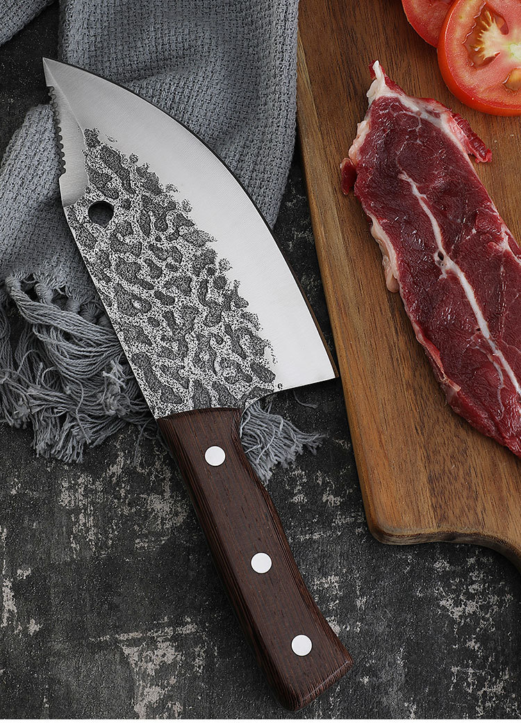 不锈钢剔骨刀屠宰刀牛肉剔肉牛刀杀牛菜市场割肉刀具杀猪剥皮刀