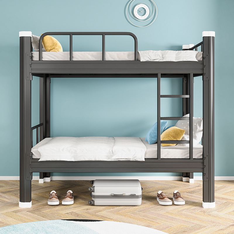 加厚上下铺铁床双层铁艺床学生宿舍上下床员工寝室双人高低架子床
