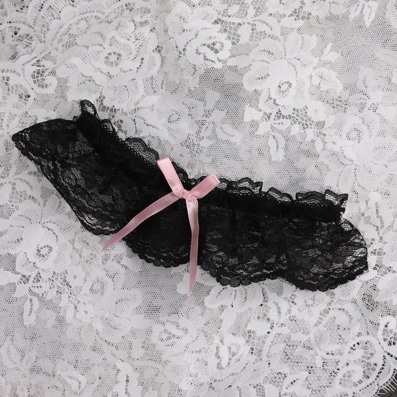 cosplay女仆配件蕾丝腿环 性感情趣内衣配饰 新娘婚纱大腿套手环